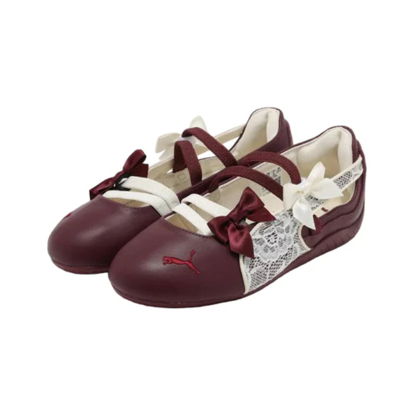 Puma Speedcat Ballet Lace women's Maroon ivory