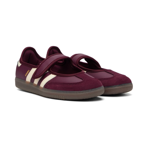 Adidas Samba Jane Maroon Cream White