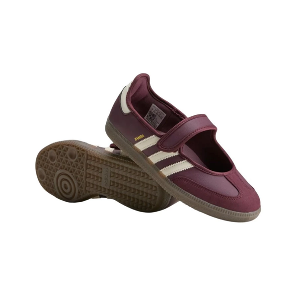 Adidas Samba Jane Maroon Cream White