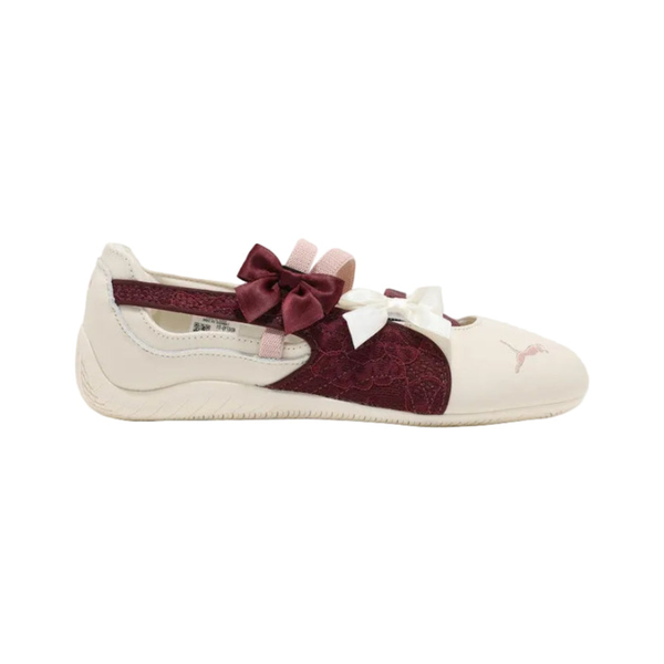 PUMA Speedcat Ballet Lace women's Frosted Ivory Ruby Shimmer