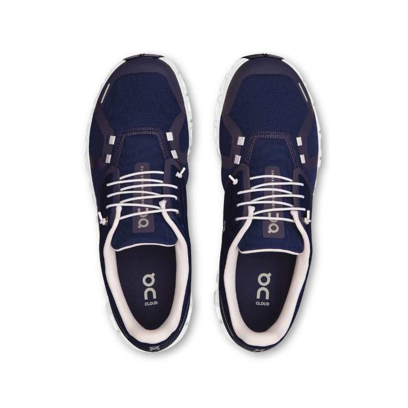 On Cloud 6 running Sneaker - Midnight Blue/White