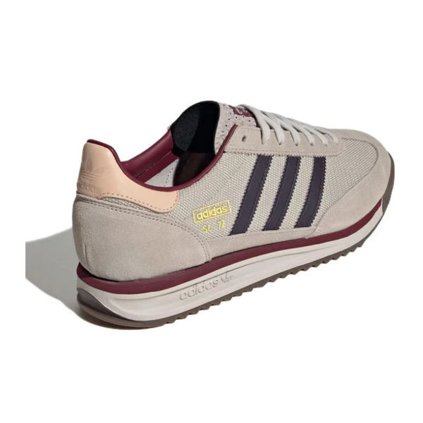 Adidas Originals SL 72 RS tan and burgundy