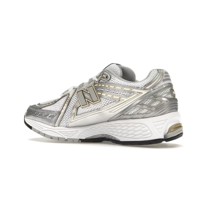 New Balance 1906R - White Rain Cloud Silver Metallic