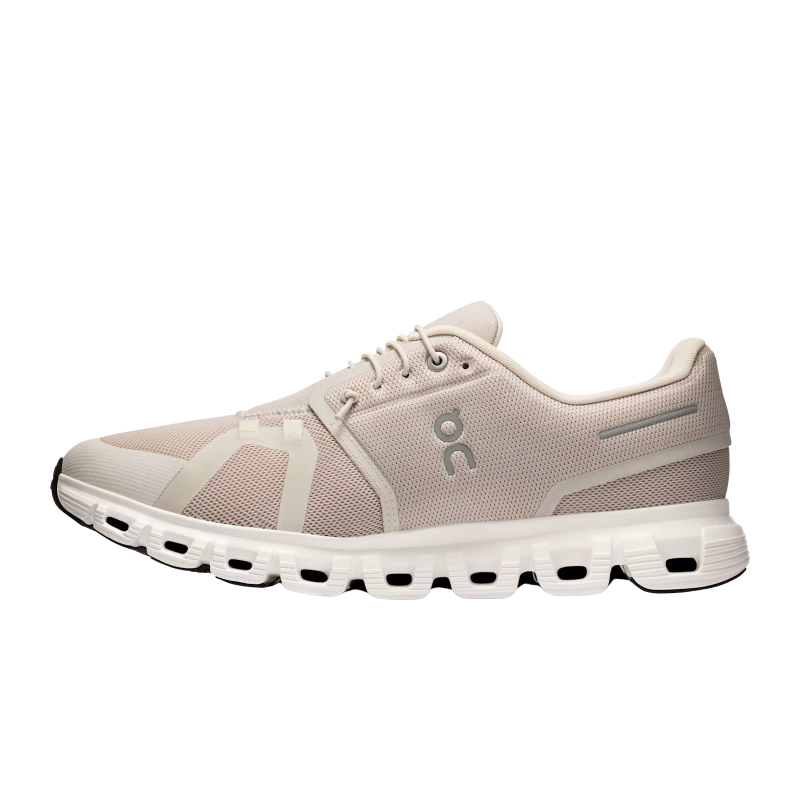 On Running Cloud 6 Pearl/White